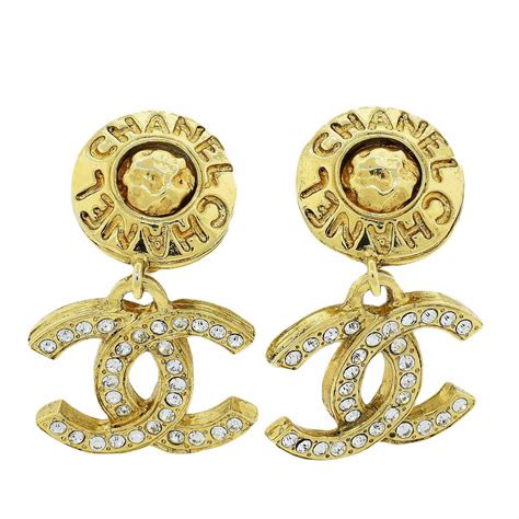 chanel earrings uomo|chanel clip on earrings.